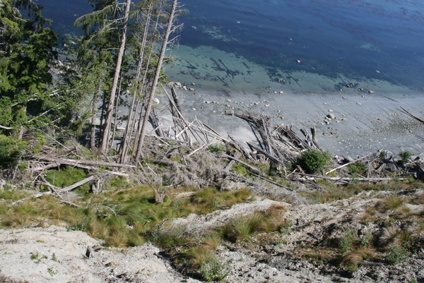 hike lookout blue