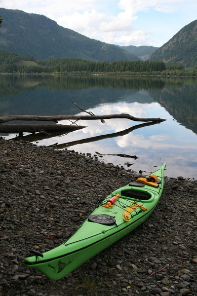 Kayak on Cowichan