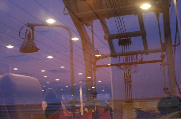 Nighttime on the Spirit of British Columbia